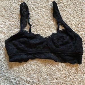 Aerie Black Bralette
